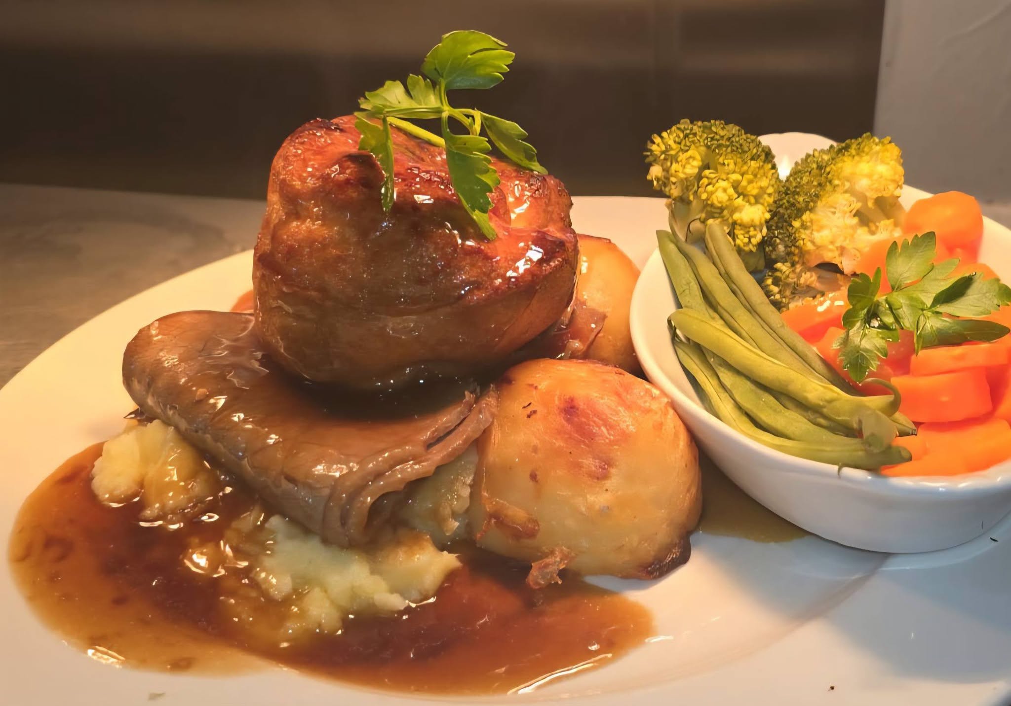 Roast dinner with all the trimmings